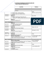 Rundown Acara Kelompok - 1