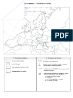 Carte Frontières Internes Externes UE