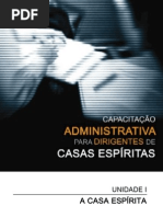 Capacitação Administrativa para Dirigentes de Casas Espíritas - Volume I (L. Neilmoris)