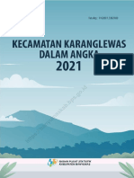 Kecamatan Karanglewas Dalam Angka 2021