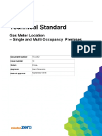 Technical Standard: Gas Meter Location - Single and Multi Occupancy Premises