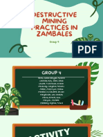 Destructive Mining Practices in Zambales