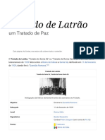 Tratado de Latrão - Wikipédia, A Enciclopédia Livre