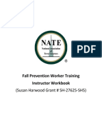 Fall Prevention Worker Instructor Workbook
