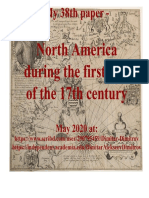 North America during the first half of the 17th century. Author