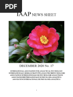 IAAP NEWS SHEET No. 17