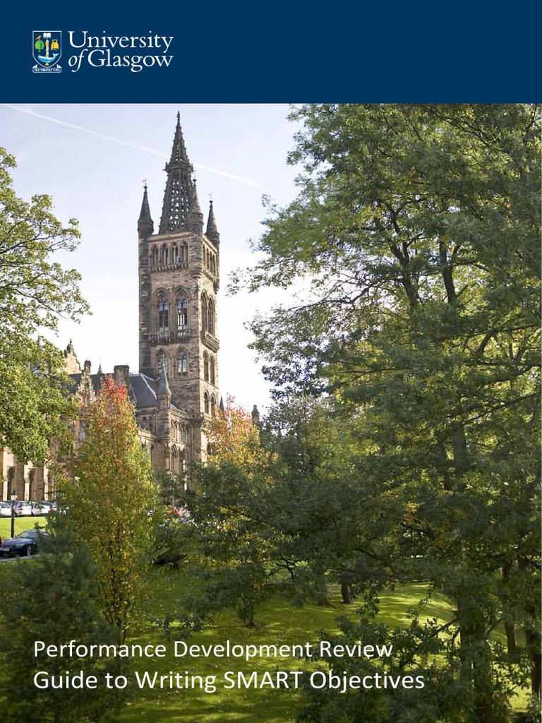 Guide To Writing SMART Objectives Performance Development Review