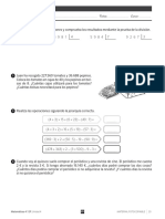 Mates 4º Soluciones Evaluación Tema4