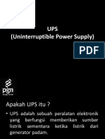 OPTIMASI UPS