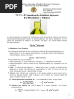 TP : Préparation de Solutions en Chimie | PDF | Concentration molaire ...