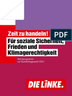 DIE LINKE Wahlprogramm Zur Bundestagswahl 2021