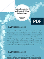 Tarjamah I - Makna Denotative Dan Konotative Dalam Bahasa Arab