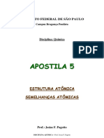 APOSTILA 5 - Estrutura Atômica