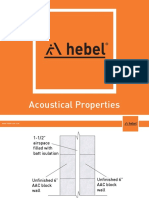 Acoustic Properties D