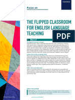 The Flipped Classroom For English Language Teaching: Focus On