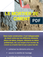 le mortier de ciment PDF