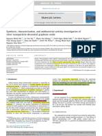 Synthesis, Characterization, and Antibacterial Activity Investigation