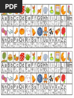 Alfabeto para Colar No Caderno 1ºano | PDF