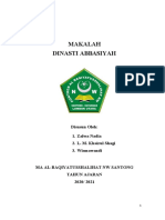 Makalah Dinasti Abbasiyah