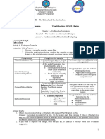 Curriculum Design Fundamentals and Approaches