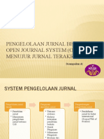 Pengelolaan Jurnal Berbasis Open Journal System (Ojs
