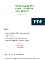 FRICTION PROPERTIES Produk Pertanian