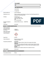 SAFETY DATA SHEET FOR SCALE INHIBITOR