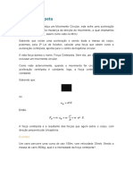 Força Centrípeta: Movimento Circular e Aceleração