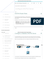 Switching, Routing, and Wireless Essentials - Configure DHCPv6 Server