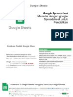Panduan Tugas Praktik Materi Google Sheets