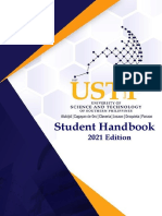 Student Handbook 2021 Edition August 9 2021