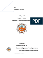 Determine high resistance using leakage method (BSL-181L Lab Report 1