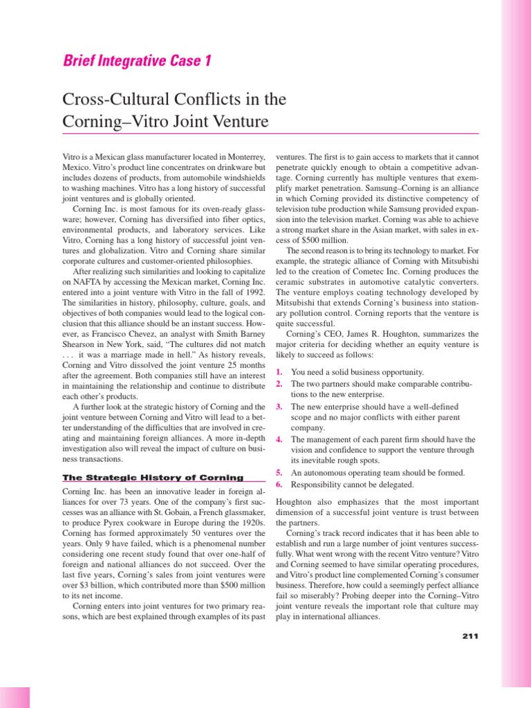 Cross cultural conflict case study image