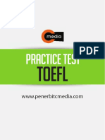 Practice Test TOEFL Cmedia