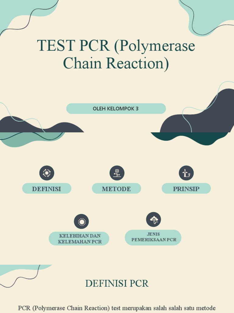 Metode dan Keunggulan Tes PCR | PDF