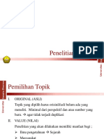 Pemilihan Topik