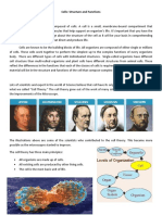 Cells: Structure and Functions