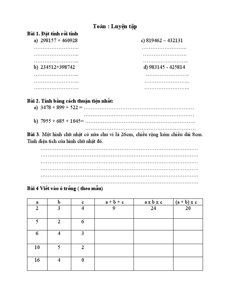 Toán | PDF