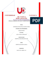 Informe de Preturnos Hosp. Clinica