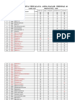 Kendriya Vidyalaya Anna Nagar Chennai - 40: Class: 10 B Practice Test-1 2021