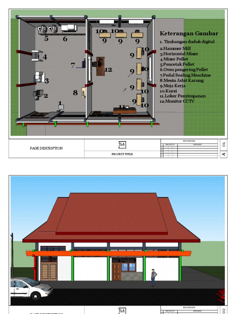 Ruang Produksi & Gudang | PDF
