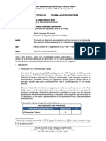 Informe Técnico - Aforo Servicios Generales