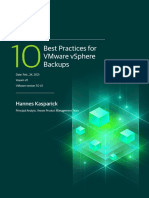 Top 10 Best Practices Vsphere Backups