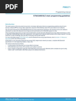 Pm0271 Stm32wb Ble Stack Programming Guidelines Stmicroelectronics