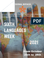Sixth Languages Week - SENA