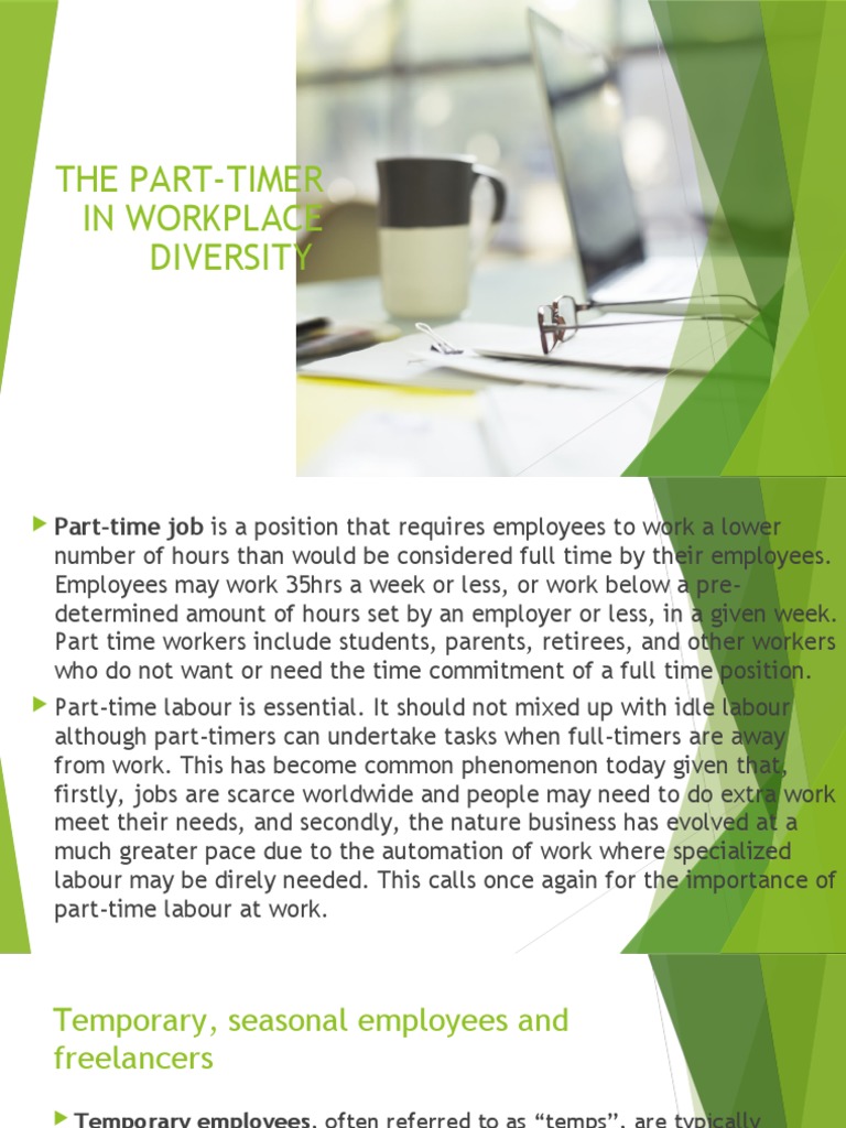 Understanding Part-Time Employment | PDF | Employment | Freelancer