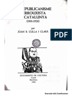 El Republicanisme Lerrouxista A Catalunya (1901-1923)