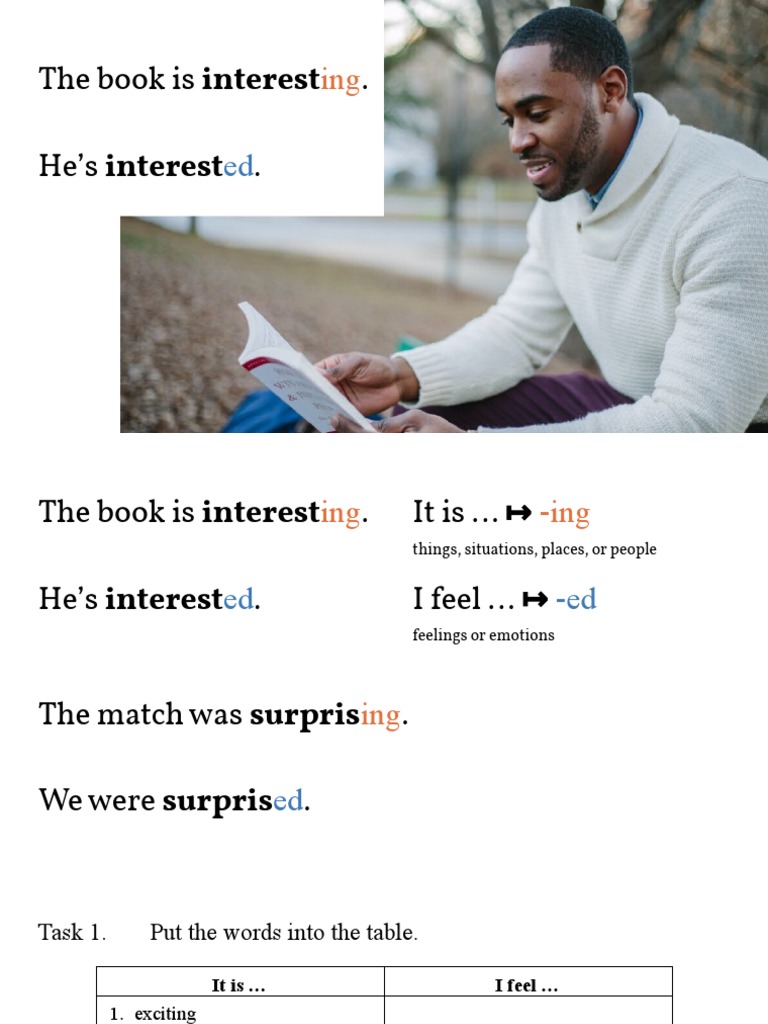 The Book Is Interest - He's Interest | PDF | Language Arts & Discipline ...