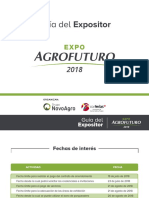 Expoagrofuturo 2018 Manual Expositor