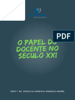 FORMAÇÃO DOCENTE - BIO